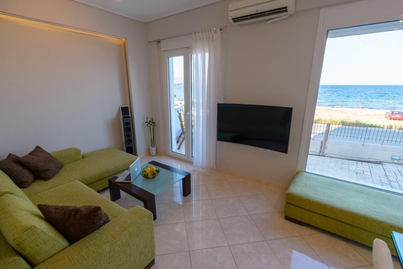 Lemoni Luxury Residence In Front Of The Sea Kechries المظهر الخارجي الصورة